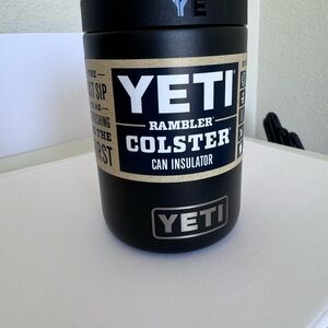 Yeti Rambler Colster Can Insulator - Black
